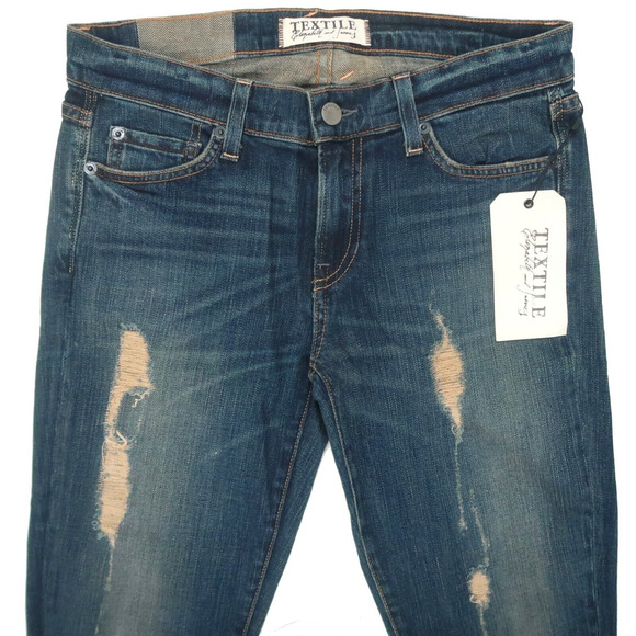 Textile by Elizabeth and James Debbie Distressed Skinny Jeans Size 26 NWT $264 - Picture 5 of 10
